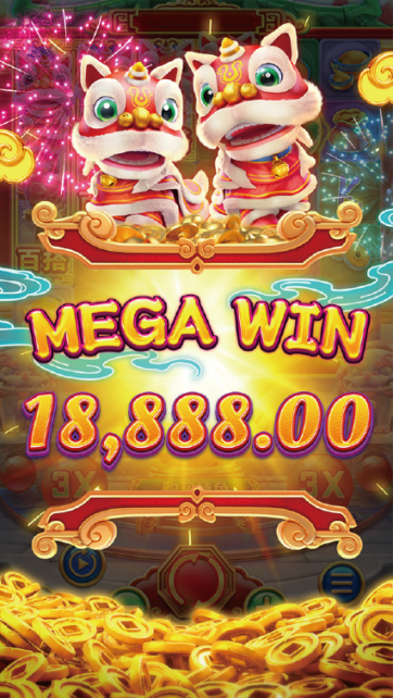 CHINESE NEW YEAR MOREWAYS slot game scene - FA CHAI Gaming