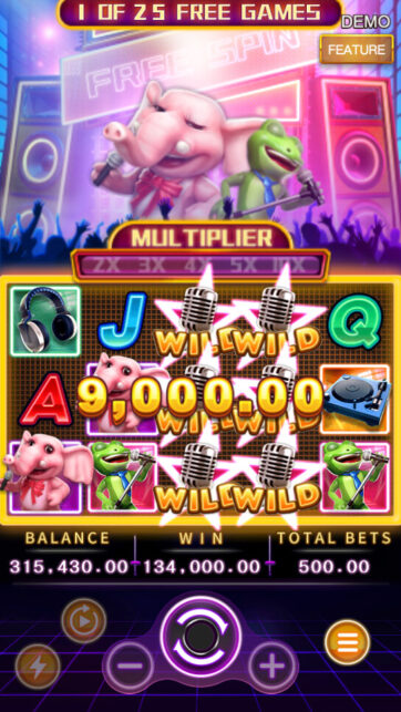 DA LE MEN slot game scene - FA CHAI Gaming