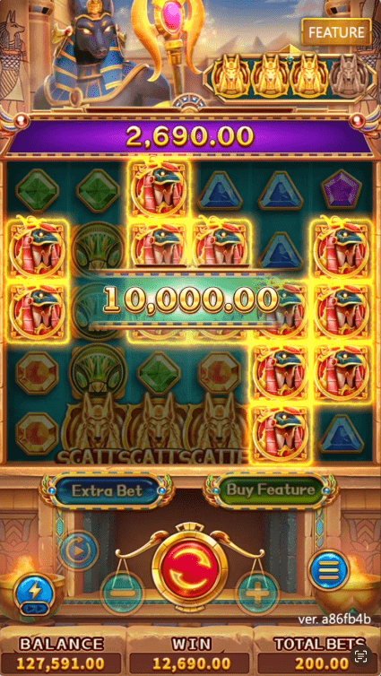 EGYPT BONANZA slot game scene - FA CHAI Gaming