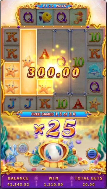 GRAND BLUE slot game scene - FA CHAI Gaming