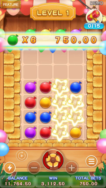 HAPPY DUO BAO slot game scene - FA CHAI Gaming