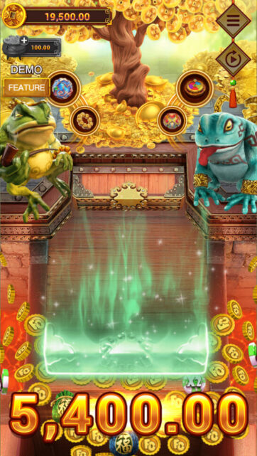 MONEY TREE DOZER arcade game scene - FA CHAI Gaming