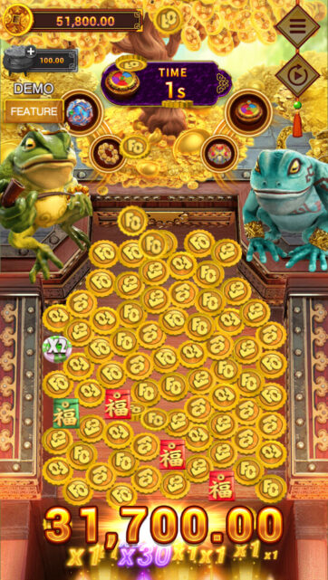 MONEY TREE DOZER arcade game scene - FA CHAI Gaming