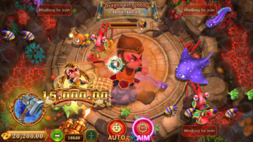 MONKEY KING FISHING fishing game scene - FA CHAI Gaming