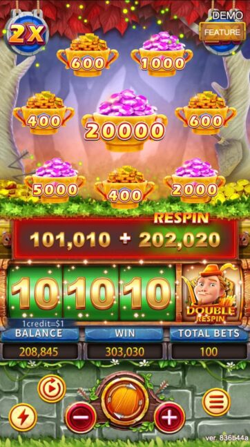 ROBIN HOOD slot game scene - FA CHAI Gaming