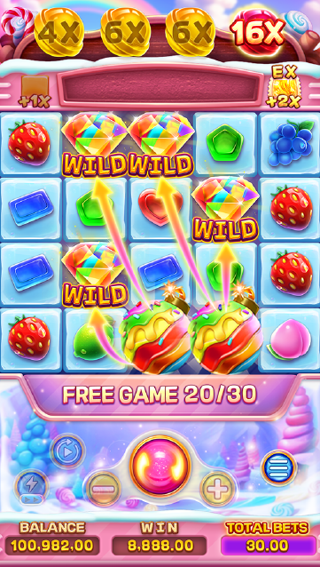 SUGAR BANG BANG 2 slot game scene - FA CHAI Gaming