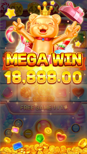 SUGAR BANG BANG 2 slot game scene - FA CHAI Gaming