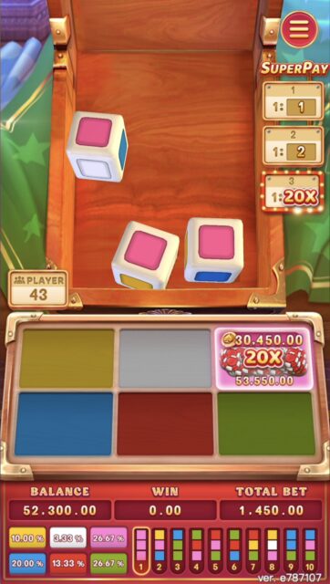 SUPER COLOR GAME arcade game scene - FA CHAI Gaming